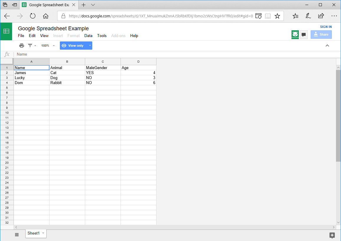 You are currently viewing Extracting Data from Google Drive Spreadsheet into different formats